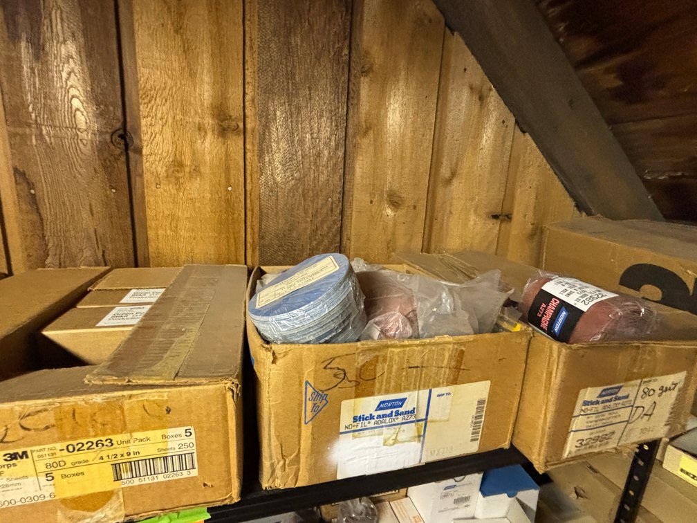 Large Quantity of Sandpaper