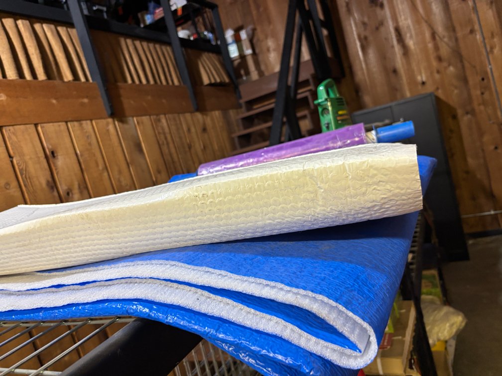 Purple Tint, Leaf Blower, and Bubble Wrap