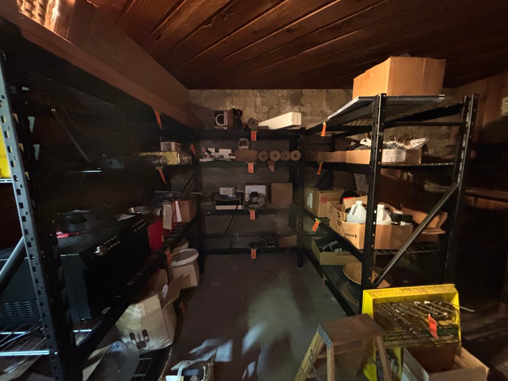 (3) Metal Shelving Units