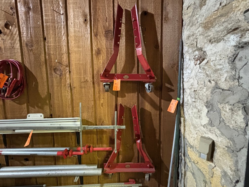 (2) Buske Frame Rack Jack Stands