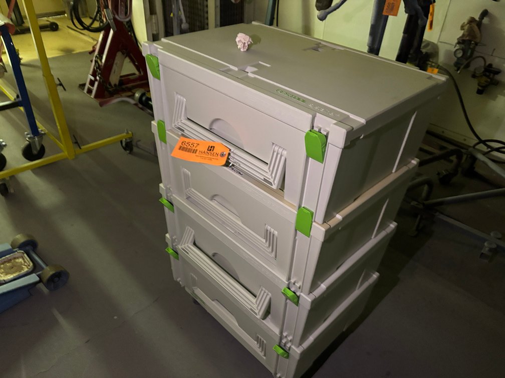 (3) Festool Systainer Containers