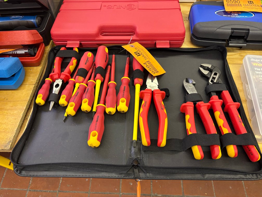 Westward Screwdriver and Plier Set