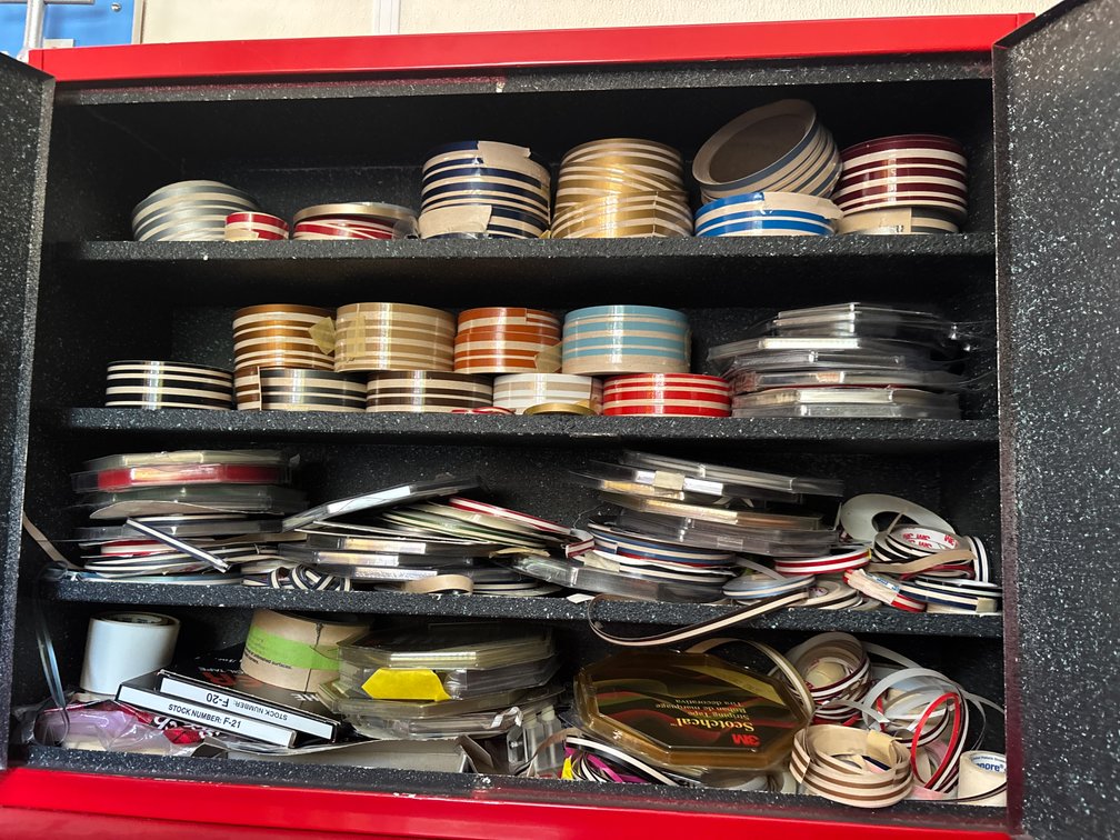 Contents of Metal Cabinet