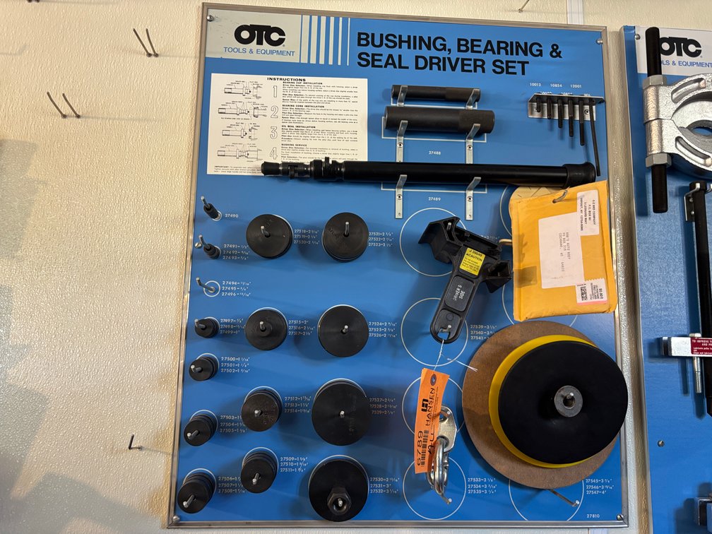 OTC Bushing, Bearing, and Seal Driver Set