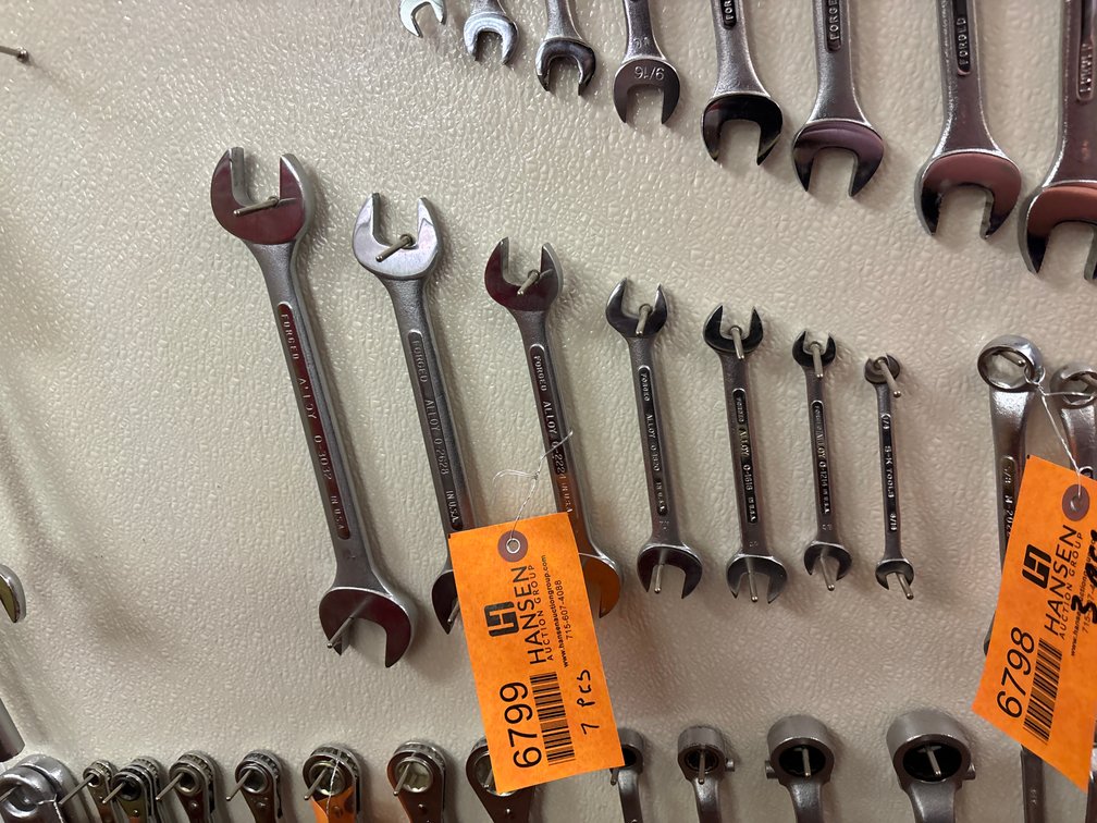 S-K Tools Open Ended Wrenches