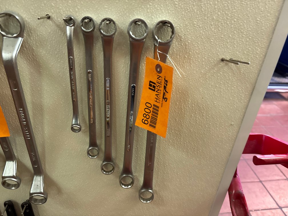 S-K Tools Closed End Wrenches