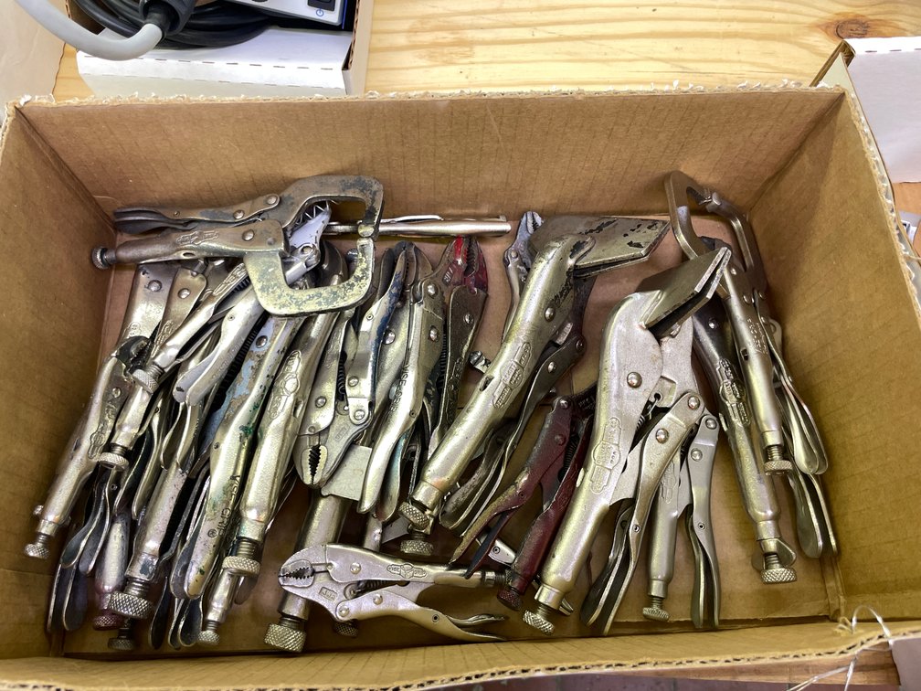 Large Quantity of Vise Grips