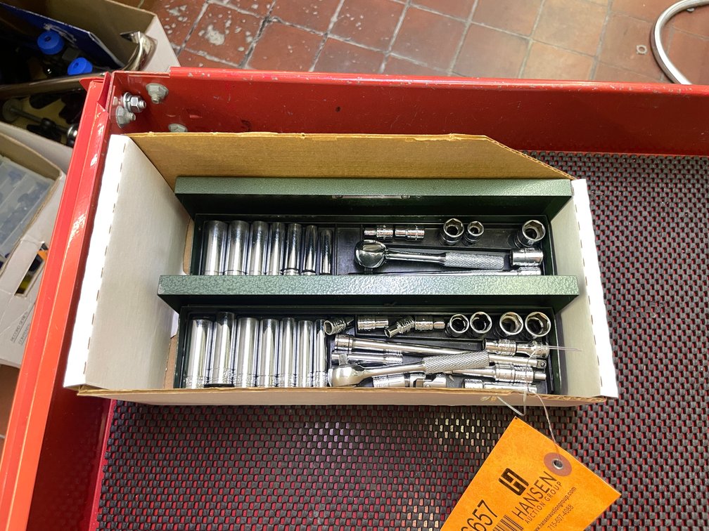 (2) 1/4" Metric Socket Sets