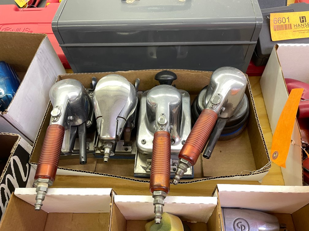(4) Pneumatic Sanders