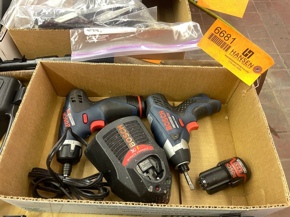 Bosch 12V Cordless Tools