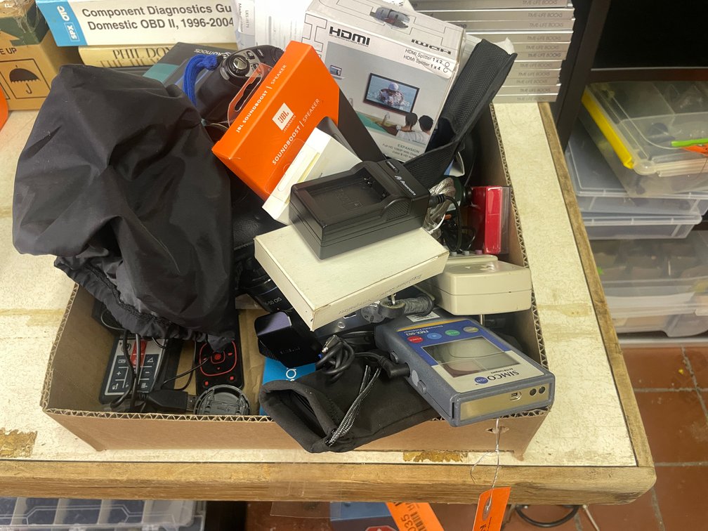 Cameras, Phone Accessories, and HDMI Splitter