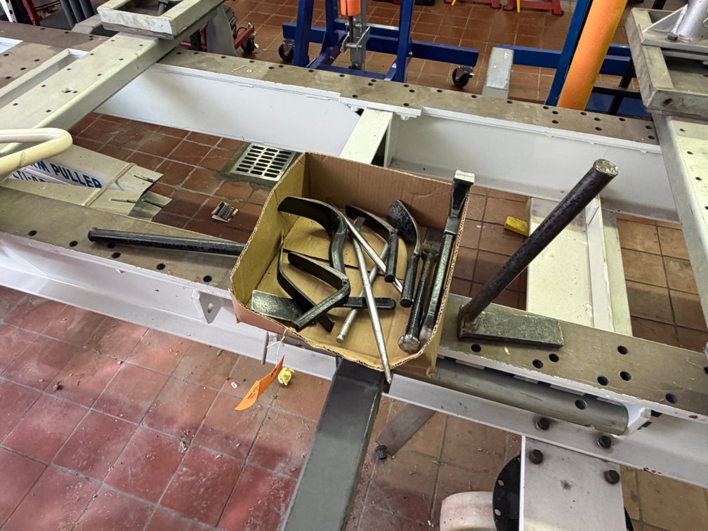 Various Punches and Pry Tools