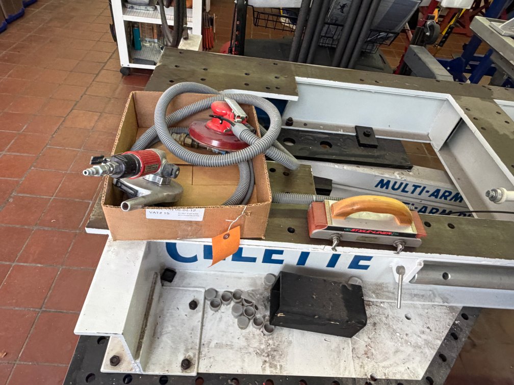 Style-Liner Sander, Vacuum Sander, and Poly Cutter