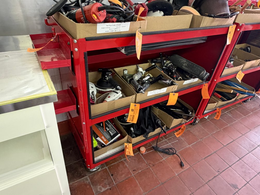 Hutchins Rolling Tool Cart