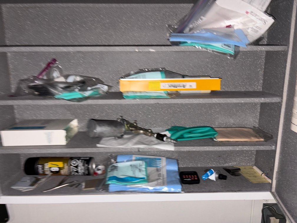 Contents of Metal Cabinet