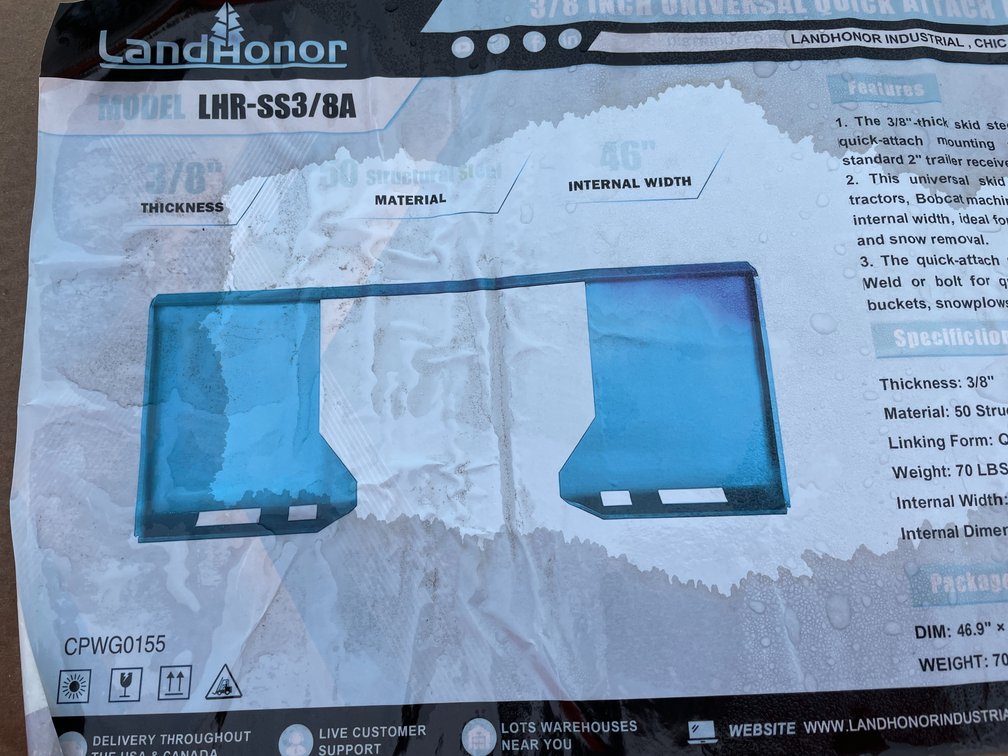 LandHonor 3/8" Universal Quick Attach Cut Out Mount Plate