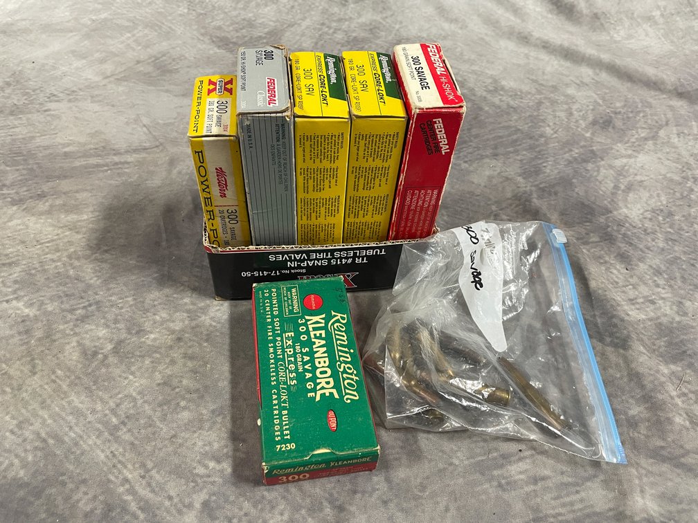 (111) Rounds of Mixed 300 Savage (Neenah, WI)