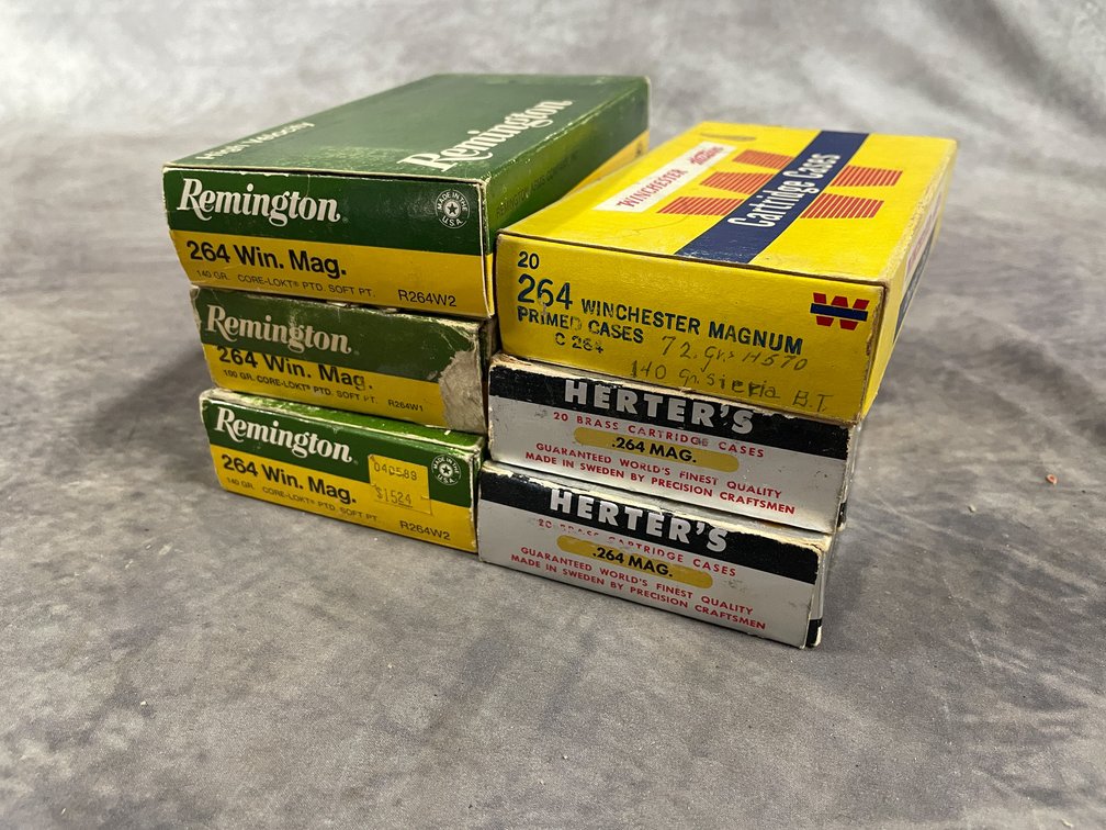 (45) Rounds of Mixed 264 Win Mag (Neenah, WI)