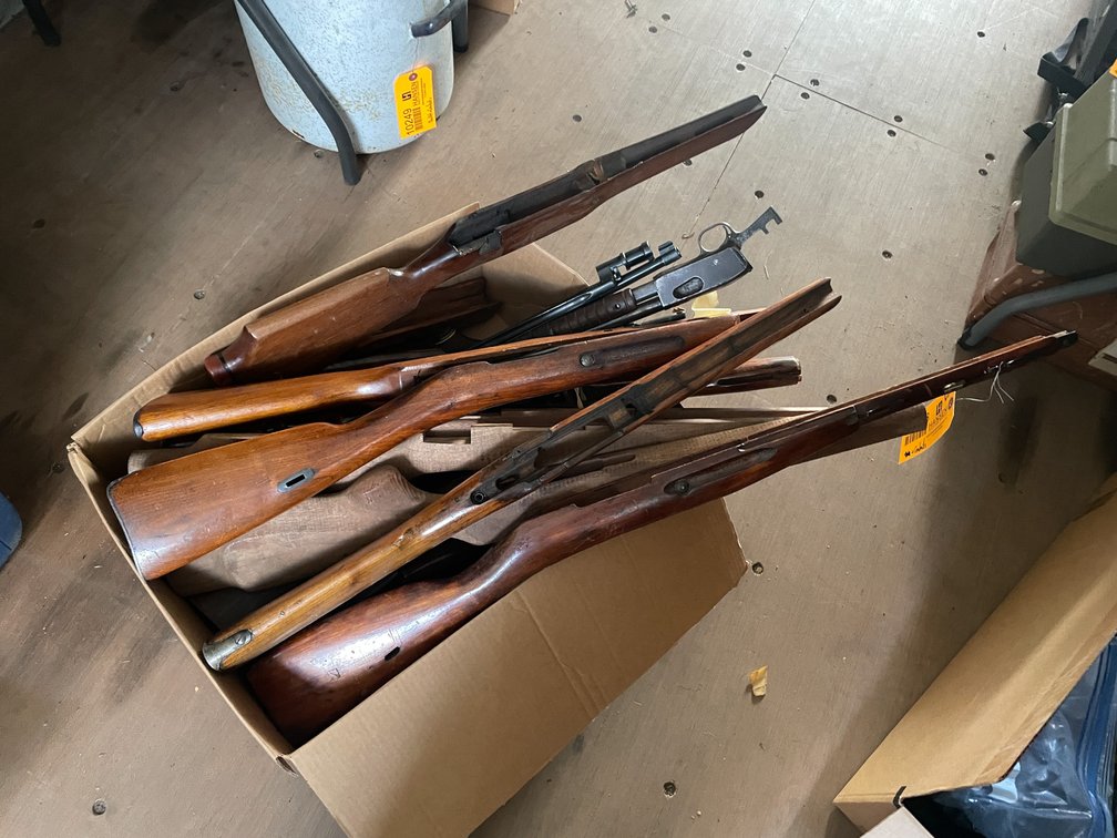 Various Long Rifle Parts (Neenah, WI)