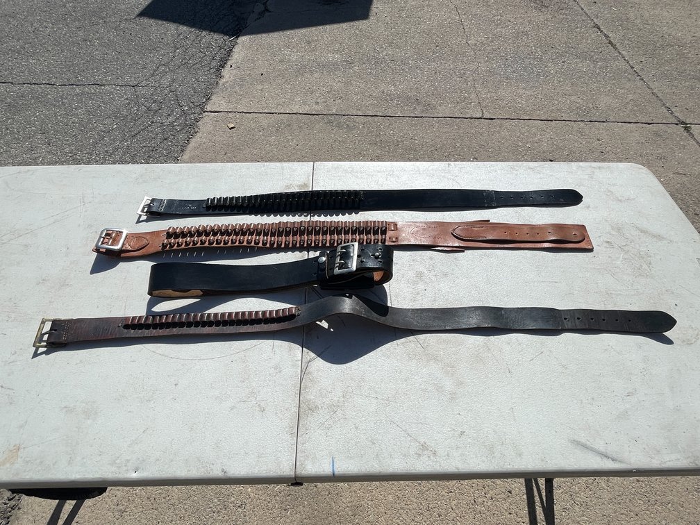 (4) Leather Belts (Neenah, WI)