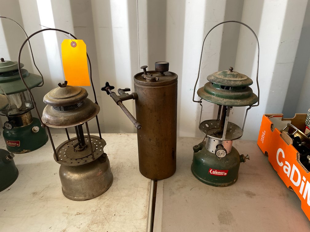 (2) Vintage Coleman lanterns (Neenah, WI)