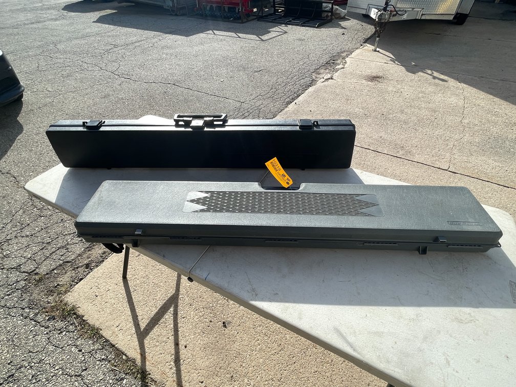 (2) Long Barrel Hard Cases (Neenah, WI)