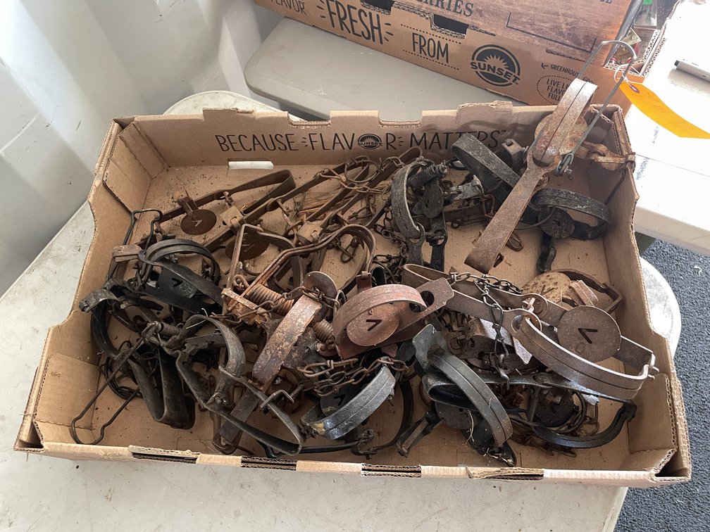 Assortment of Vintage Traps (Neenah, WI)