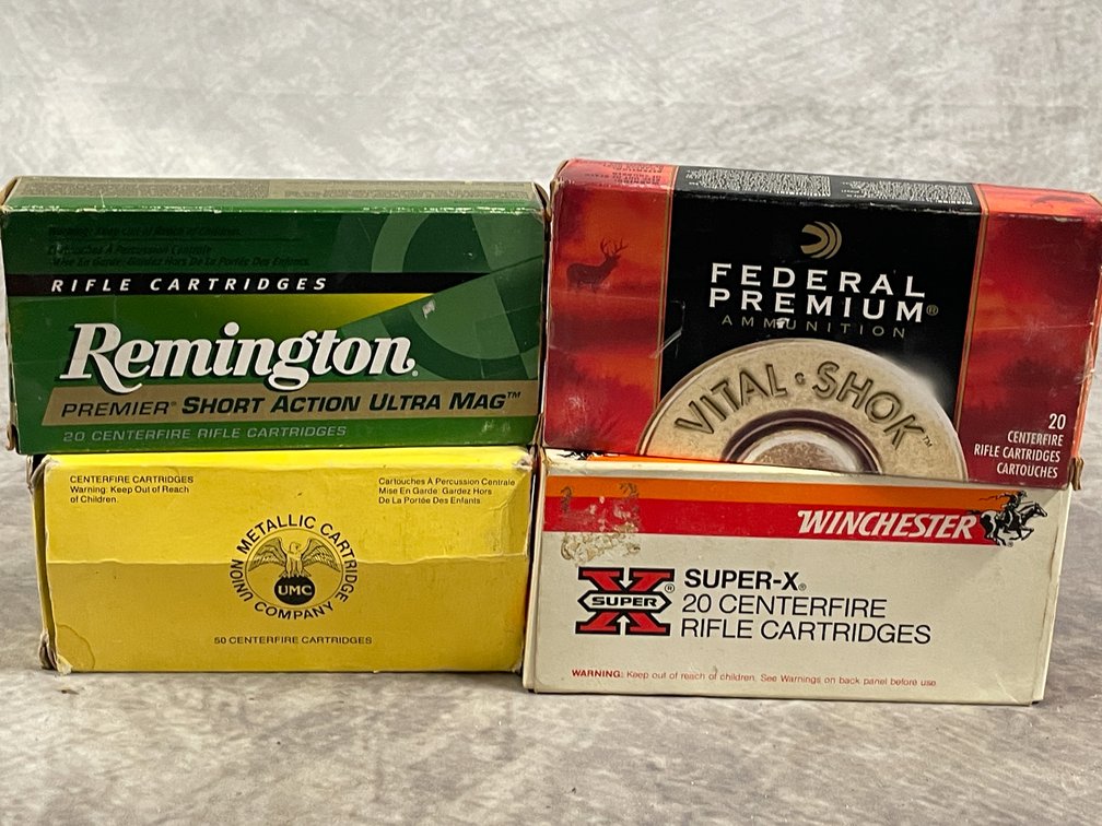 (4) Boxes of Mixed Caliber Ammo (Neenah, WI)