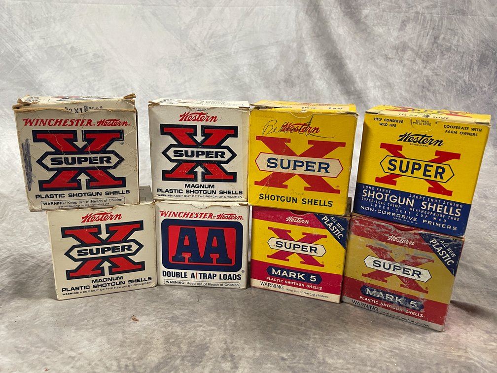 (8) Boxes of Misc. 12 Ga. Shells (Neenah, WI)
