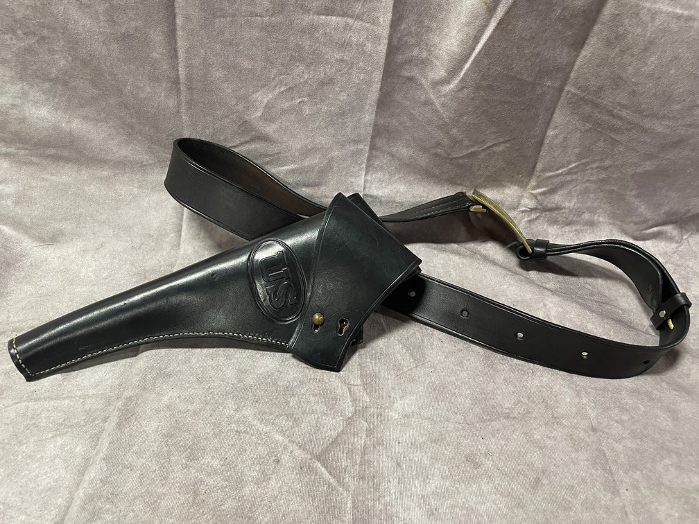 Holster and Belt US Cavalry Style (Neenah, WI)