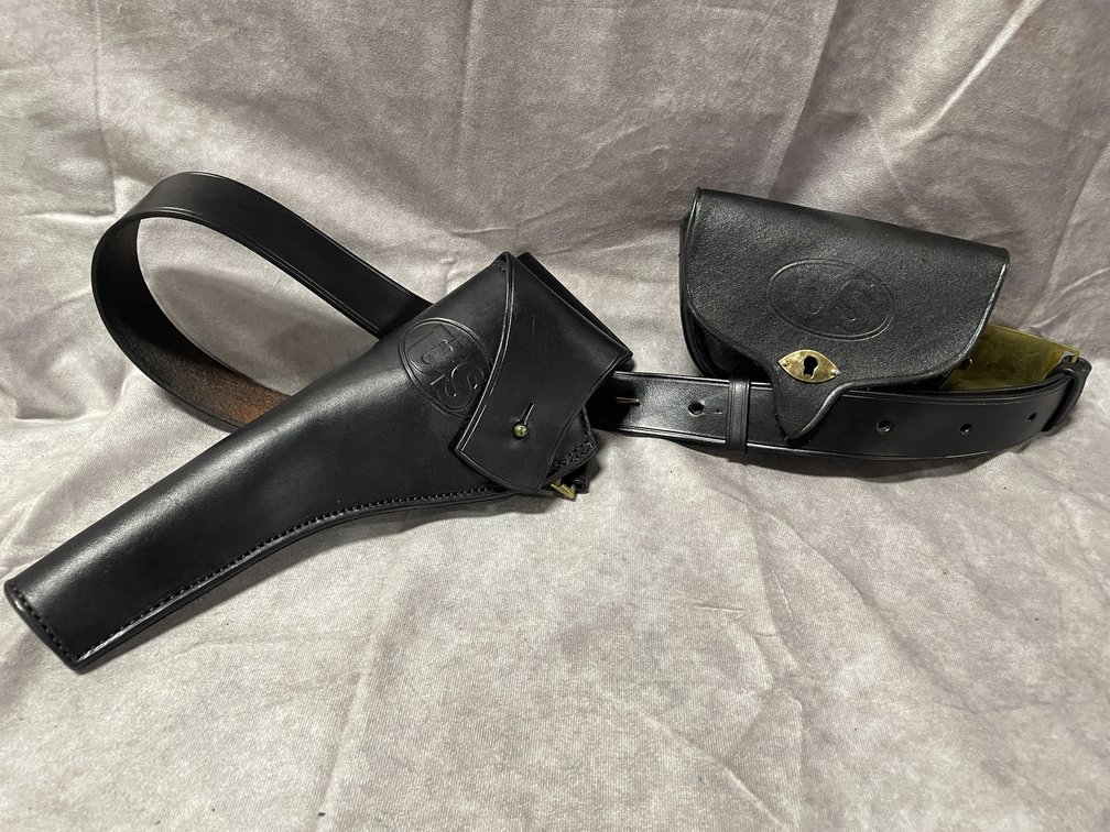 Belt Holster and Pouch US Cavalry Style (Neenah, WI)