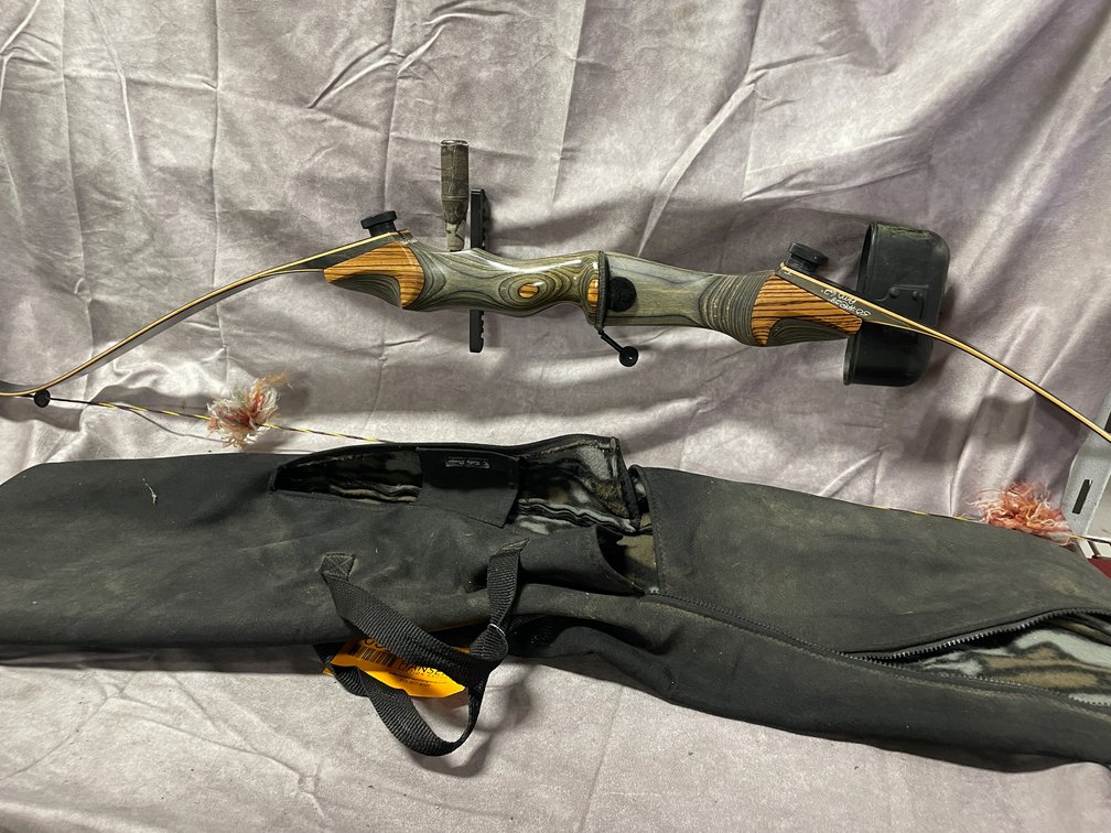 Recurve Bow with Case (Neenah, WI)
