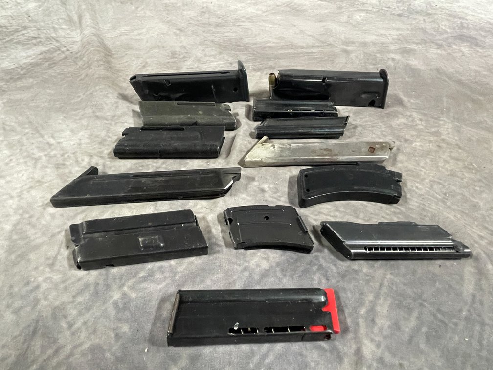 Assorted Rifle & Pistol Magazines