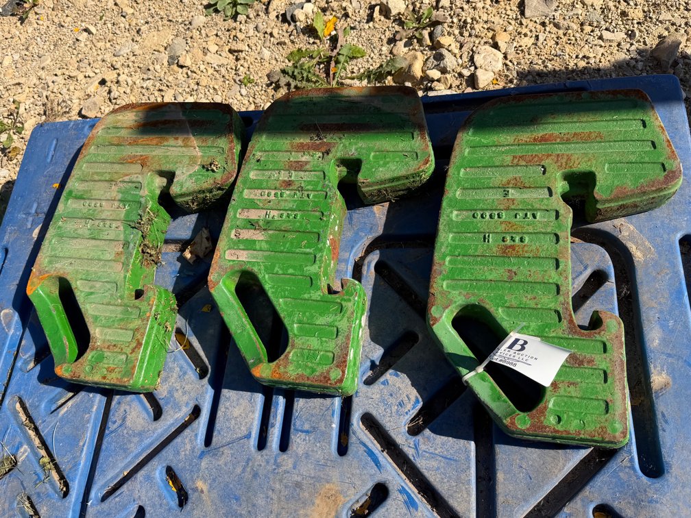 Green Tractor Weights