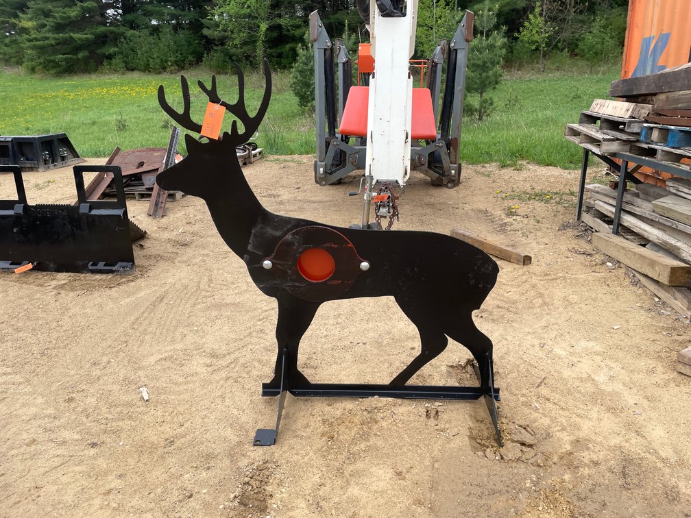 New KC AR500 Steel Deer Shooting Target (Downing, WI)