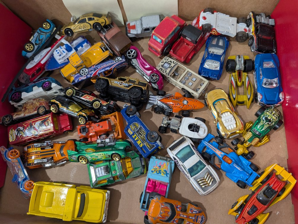 Hot Wheels and Matchbox Cars