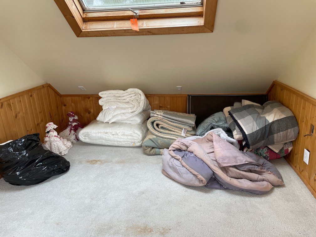 Bedding, Crocheted Bed Dolls, Clothing, and More