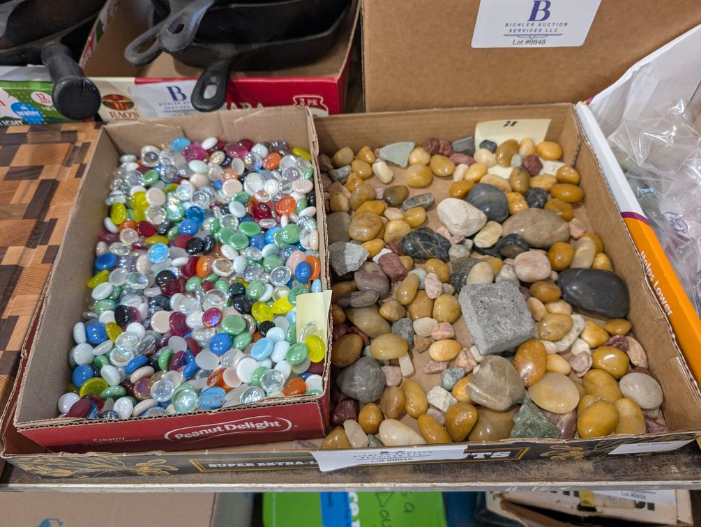 Polished Rocks and Marbles