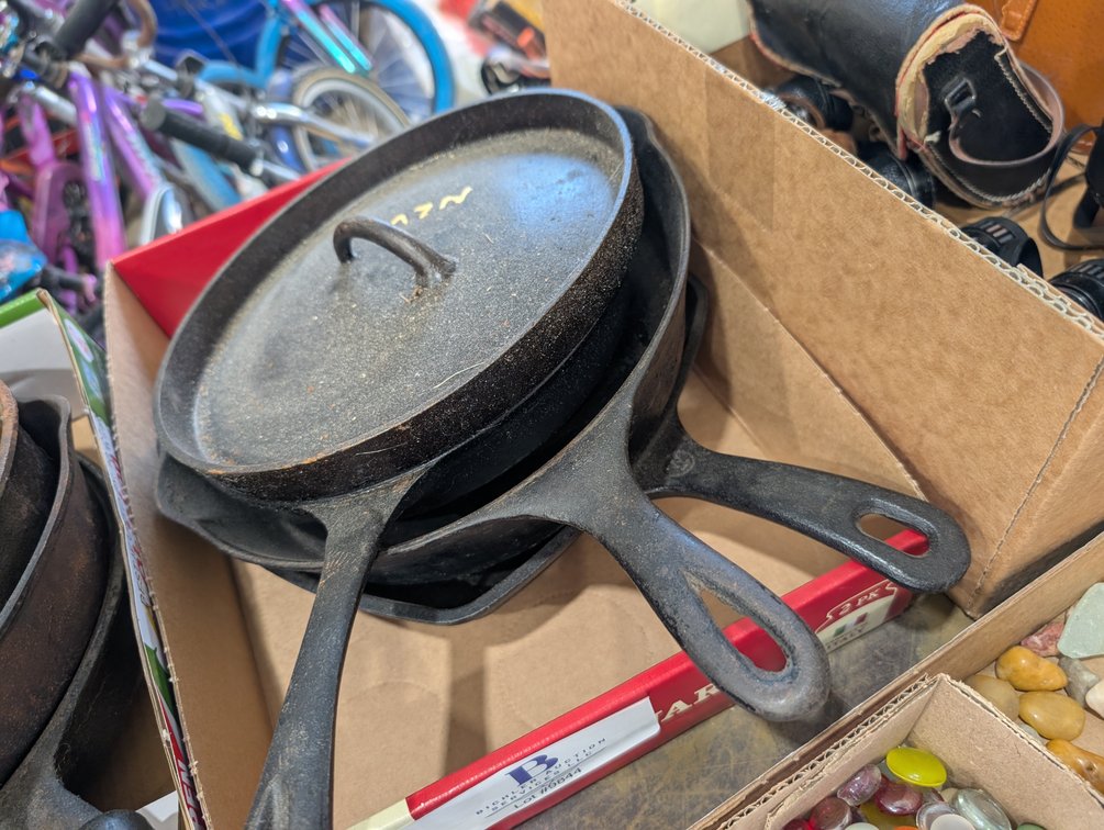 Cast Iron Pans