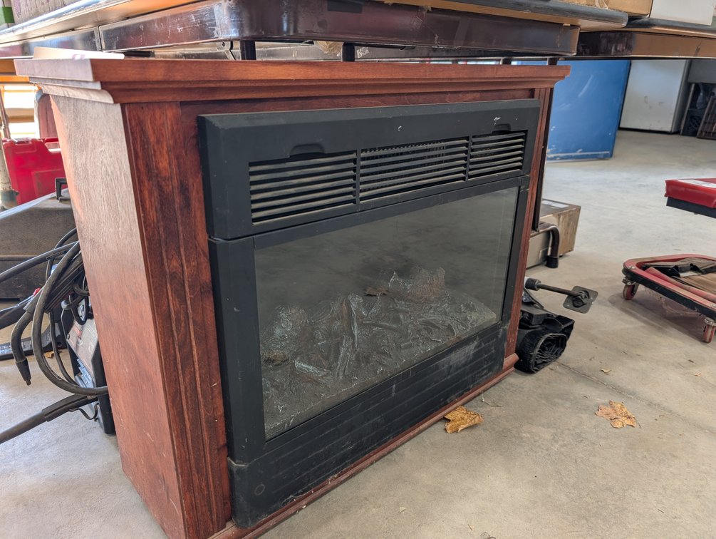 Heat surge Electric Fireplace