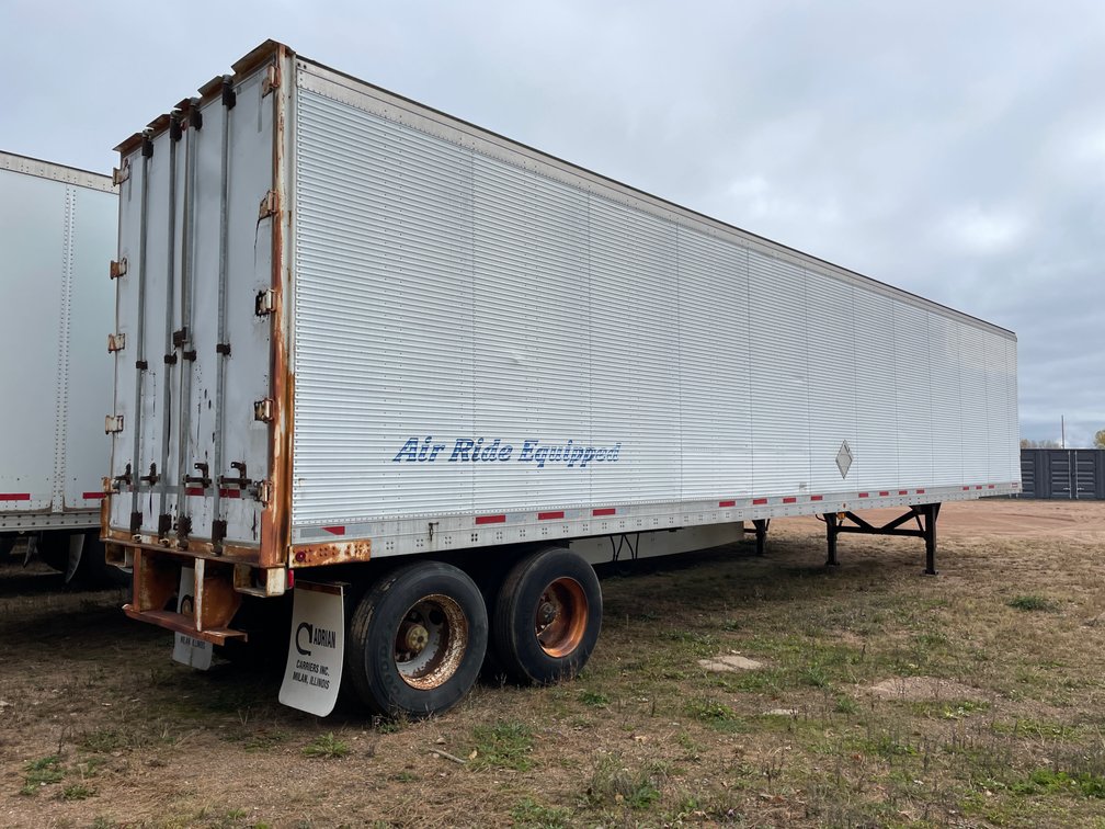1989 Fruehauf Corp Semi Trailer (Has WI Title)