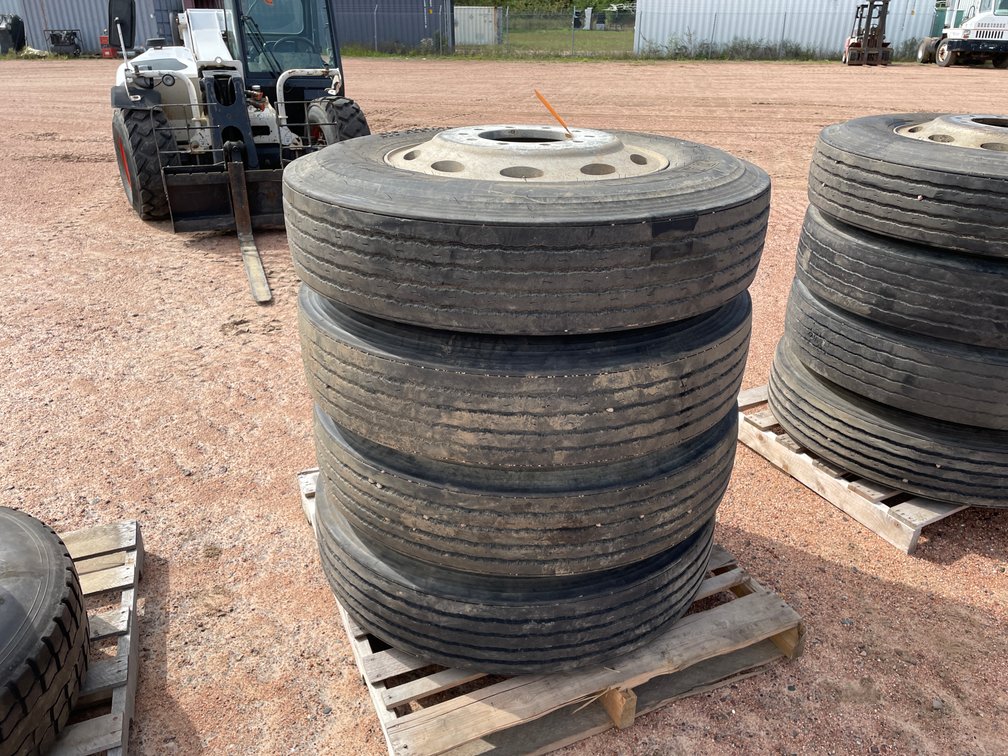 Set of (4) Semi Tires
