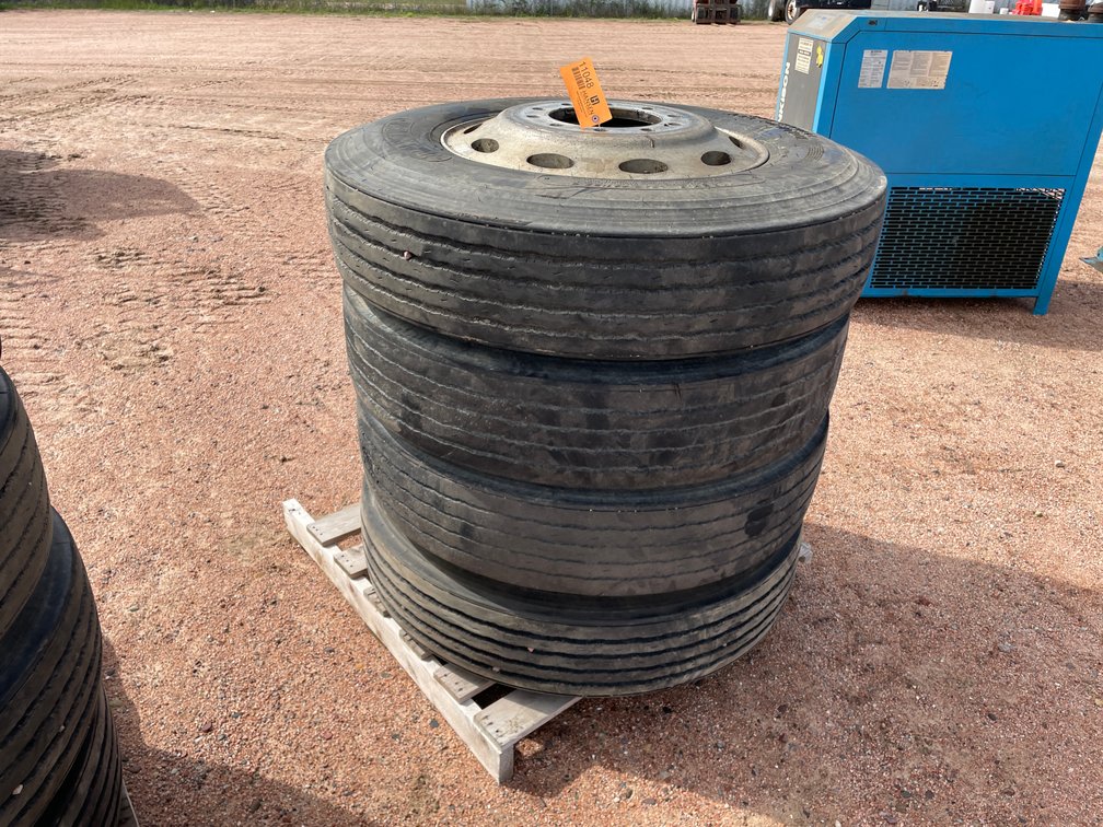 Set of (4) Semi Tires
