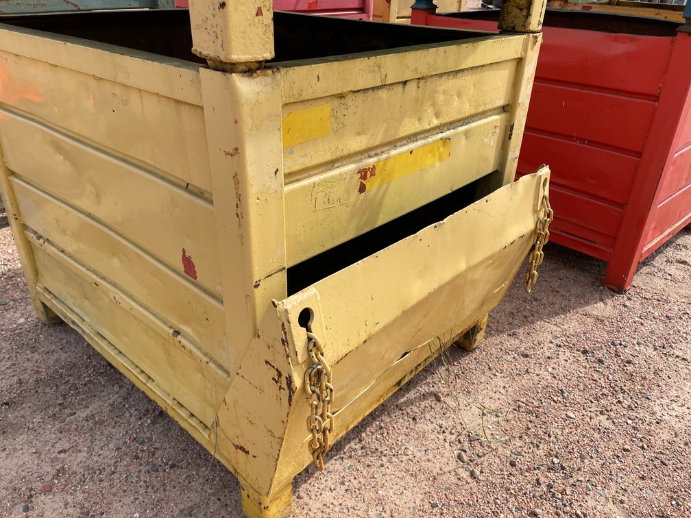 (2) Metal Containers