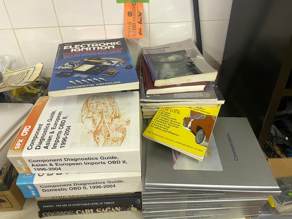 OTC Repair Books, and LifeTime Books, and Mitchell's Auto Repair Books