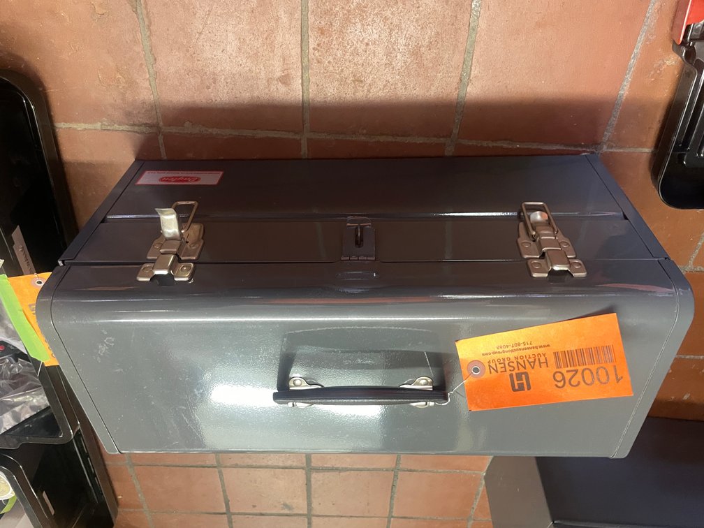 Dayton Metal Toolbox and Contents