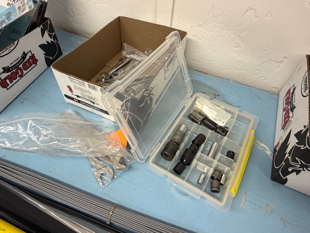 Assortment of Wrenches and Sockets