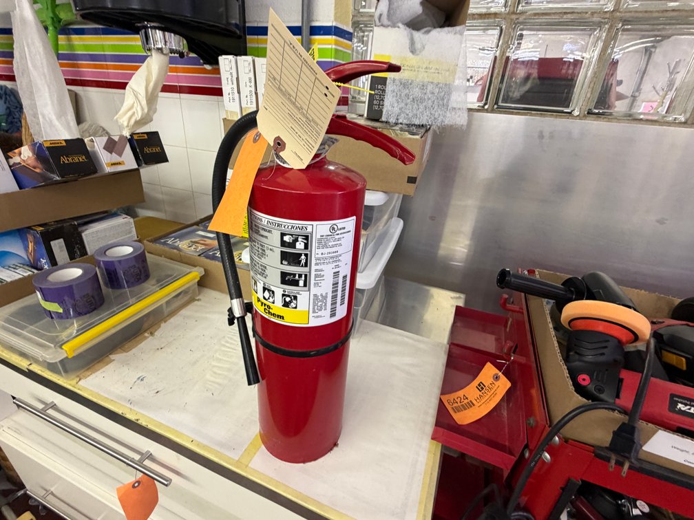 Pyro Chem Fire Extinguisher