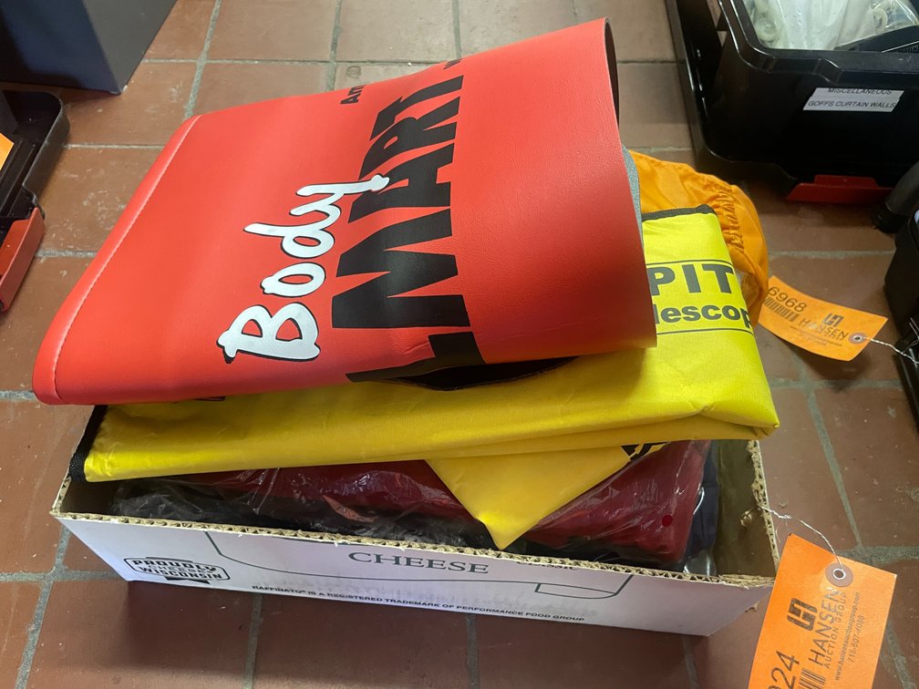 Vehicle Protection Pads and Tool Bags