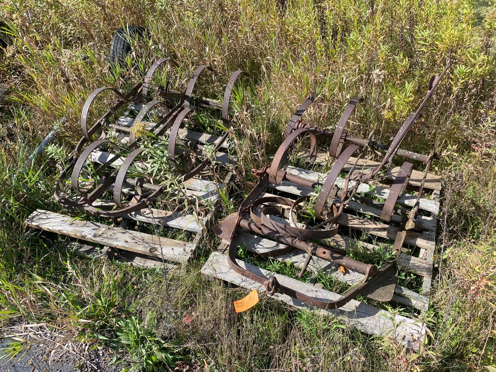 (2) Vintage Plot Digger Sections